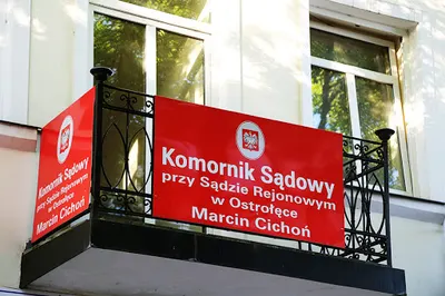 Komornik Sądowy przy Sądzie Rejonowym w Ostrołęce Marcin Cichoń